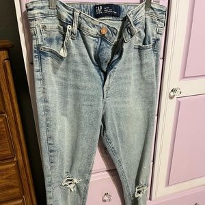 GAP Jeans High Rise Skinny Leg super comfy and stylish size 12